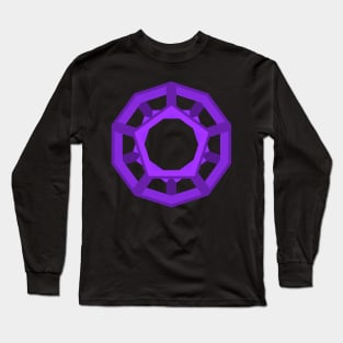 skeletal dodecahedron gmtrx Long Sleeve T-Shirt